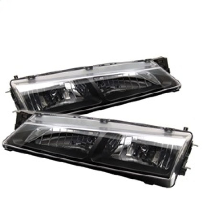 SPYDER 5012616 Crystal Headlights - Black
