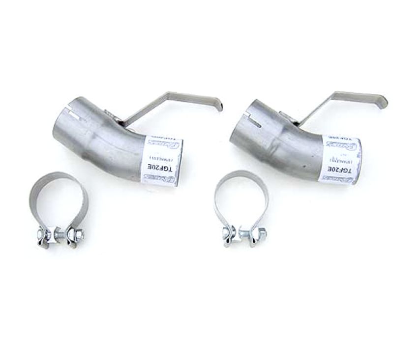 PYPES PERFORMANCE EXHAUST PYPTGF20E Tailpipe Splitter Adaptr 2.5in Pair