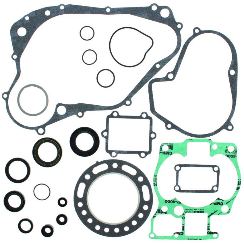 QuadBoss 564009 88-90 Suzuki LT500R QuadRacer Complete Gasket Set w/ Oil Seal