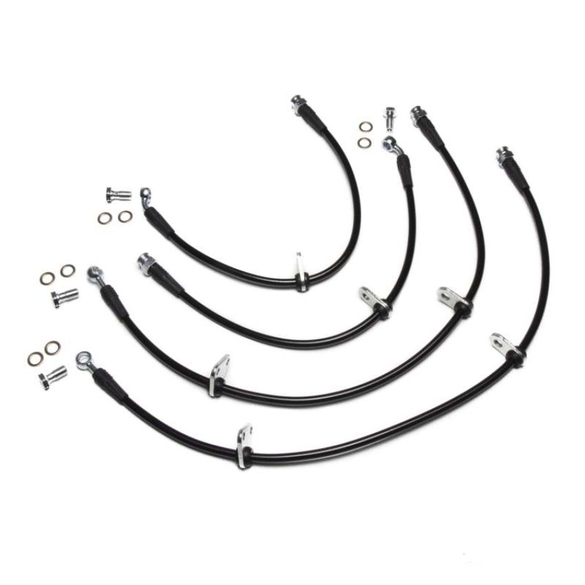 Chase Bays CB-WRX-STIFW 04-07 Subaru WRX STi Caliper Brake Lines - Front & Rear Lines