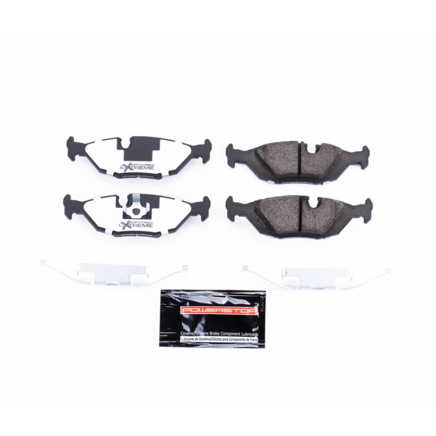 PowerStop Z26-279 PowerStop - Z26 Performance Carbon-Fiber Ceramic Brake Pads with Hardware Kit