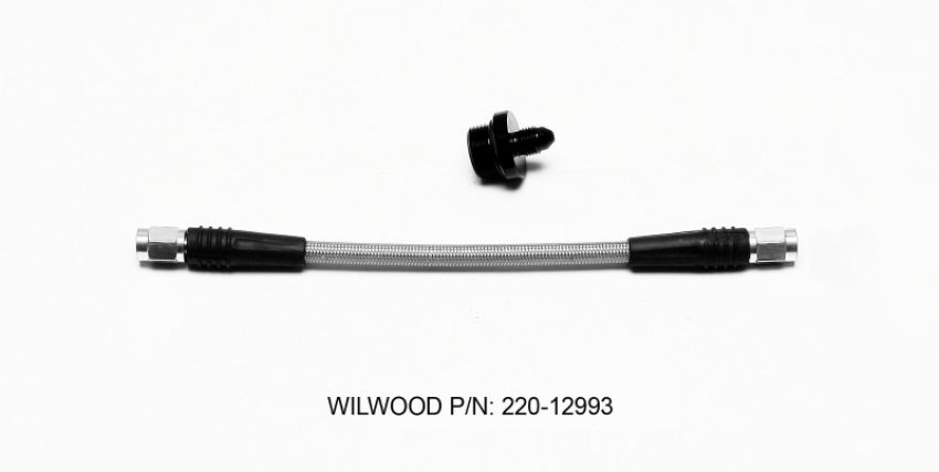 Wilwood 220-12993 Flexline Kit Billet Reservoir 8.00in