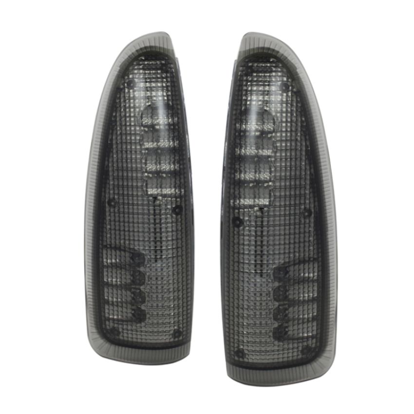 SPYDER 9924729 xTune Ford Superduty F250-F650 03-07 Amber LED Mirror Signal Lens - Smoke ACC-LED-FDSD99-MR-SM