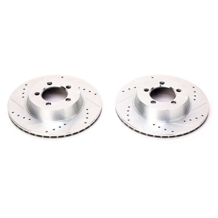 PowerStop AR8305XPR PowerStop Evolution Performance Drilled, Slotted & Plated Brake Rotor Pair