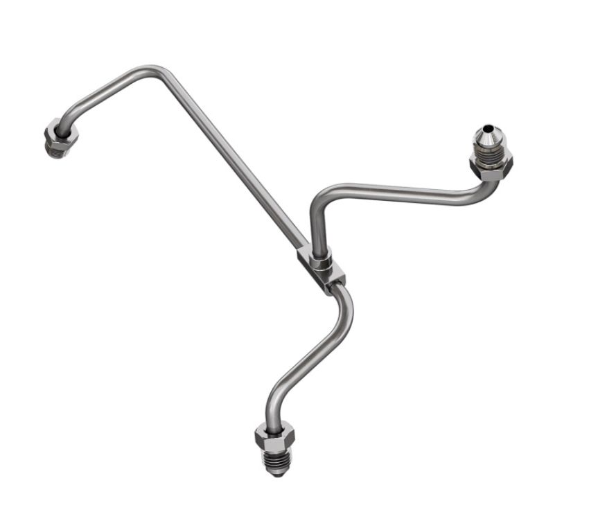 Goodridge PMCHD-028C 14-23 Harley Davidson FLH/FLT Models (w/o ABS) Front Manifold