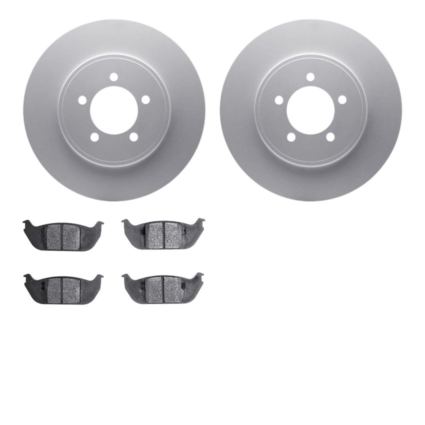 Dynamic Friction 4502-55020 Rotor Kit