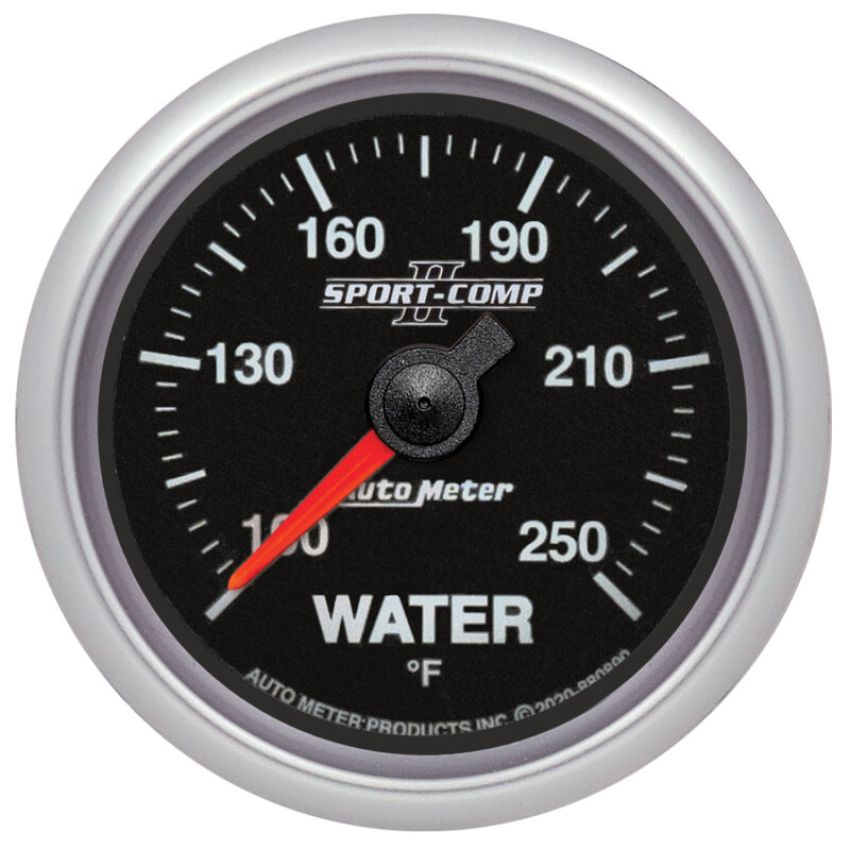 AutoMeter 880890 GAUGE, WATER TEMP, 2 1/16