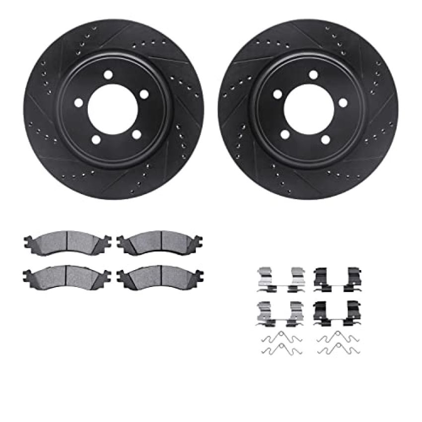 Dynamic Friction 8212-54008 Rotor Kit