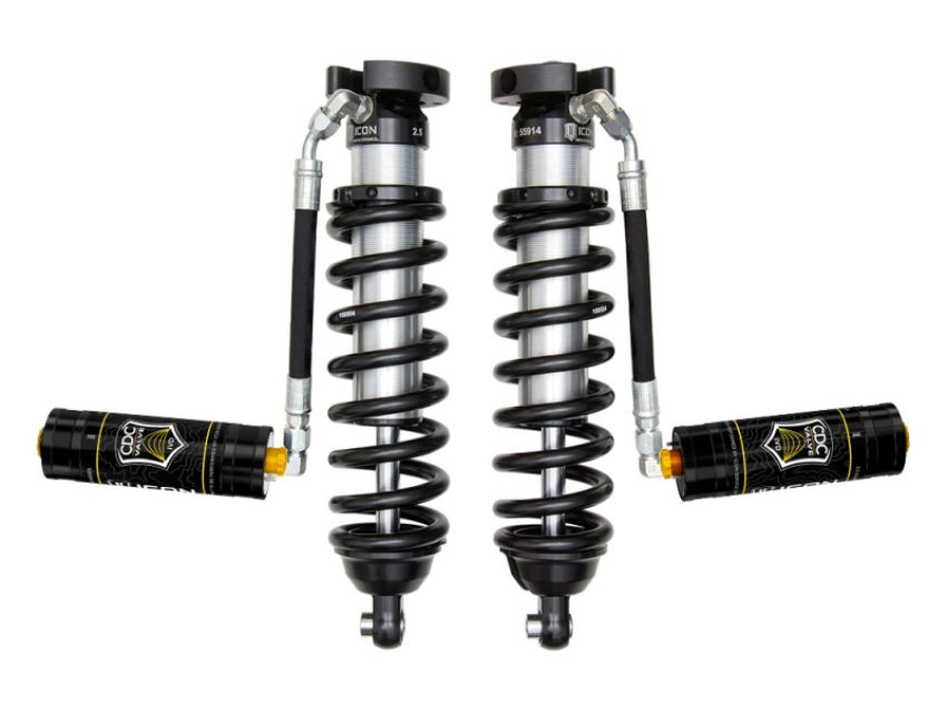 ICON 58715C 96-04 Toyota Tacoma Ext Travel 2.5 Series Shocks VS RR CDCV Coilover Kit