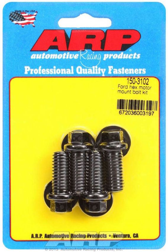 ARP ARP150-3102 SBF Windsor Motor Mount Bolt Kit 6pt.
