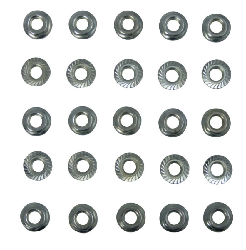 Moroso 97036 Oil Pan Nuts - 5/16in x 24in - 25 Pack