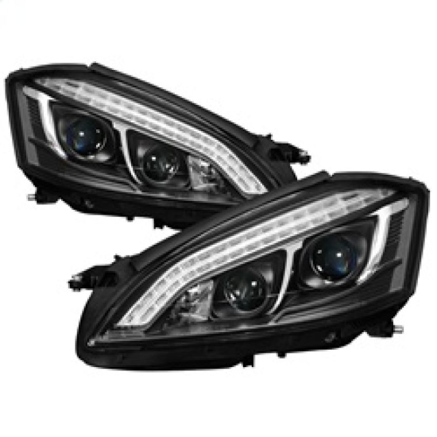SPYDER 5083890 Projector Headlights - DRL LED - Black