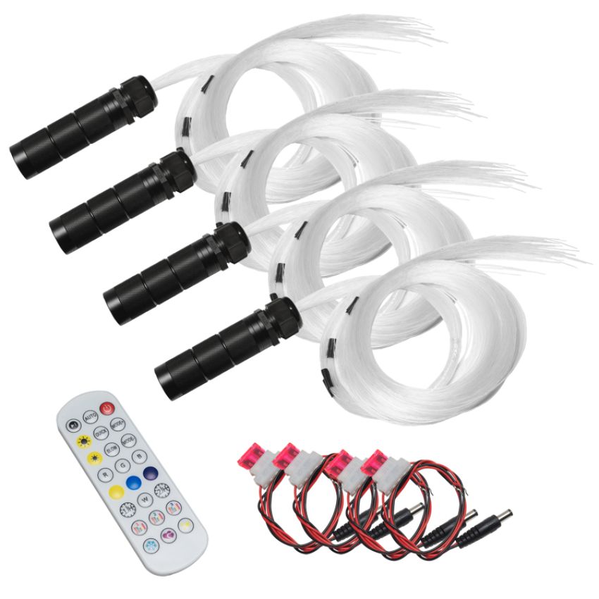 Oracle Lighting 5898-333 Fiber Optic Wheel Liner ColorSHIFT(tm) RGB+W Kit - 40W LED/ 600 Fibers