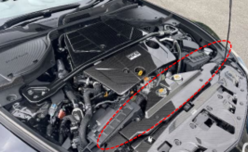 HKS 70026-AN003 2023 Nissan Z Dry Carbon Radiator Cover