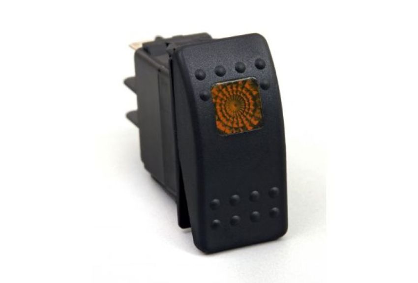 Rocker Switch Amber