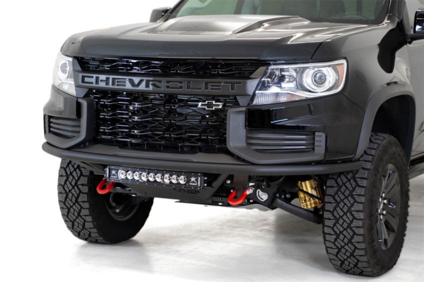 Addictive Desert Designs F458102100103 2021 Chevy Colorado ZR2 Pro Bolt-On Front Bumper