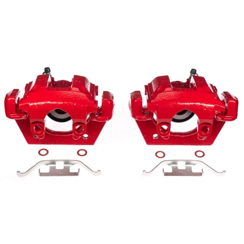 PowerStop S2752 Red Powder Coated Calipers