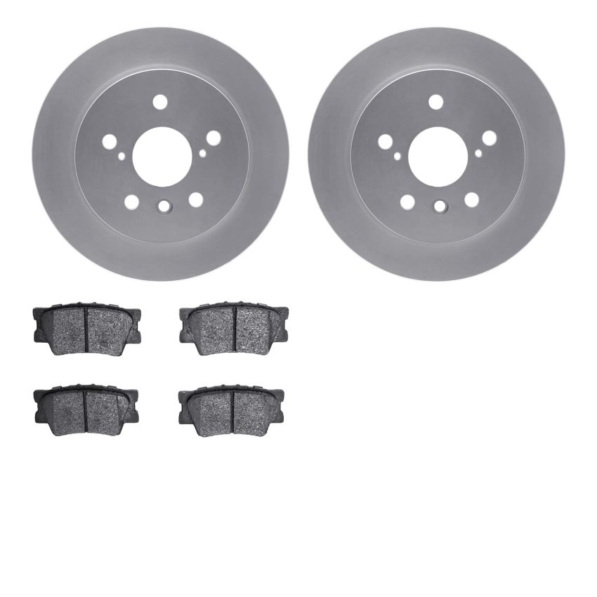 Dynamic Friction 4502-76186 Rotor Kit