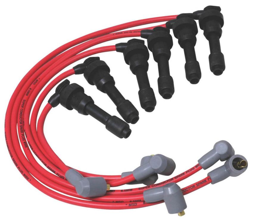 MSD IGNITION MSD32709 8.5MM Wire Set - '92-96 Mitsubushi V6