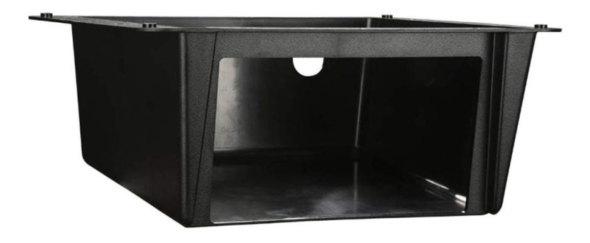 Metra 95-9000 Universal Double DIN Housing Installation Dash Kit,black