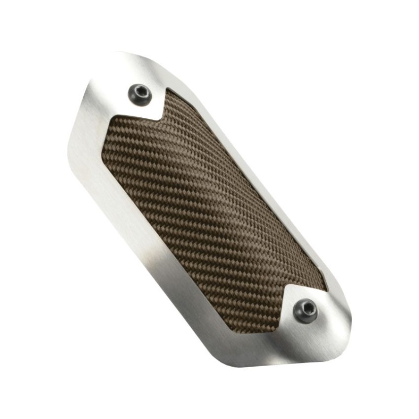 Design Engineering 902458 Flexible Pipe Shield, 3.5in x 6.5in, Titanium
