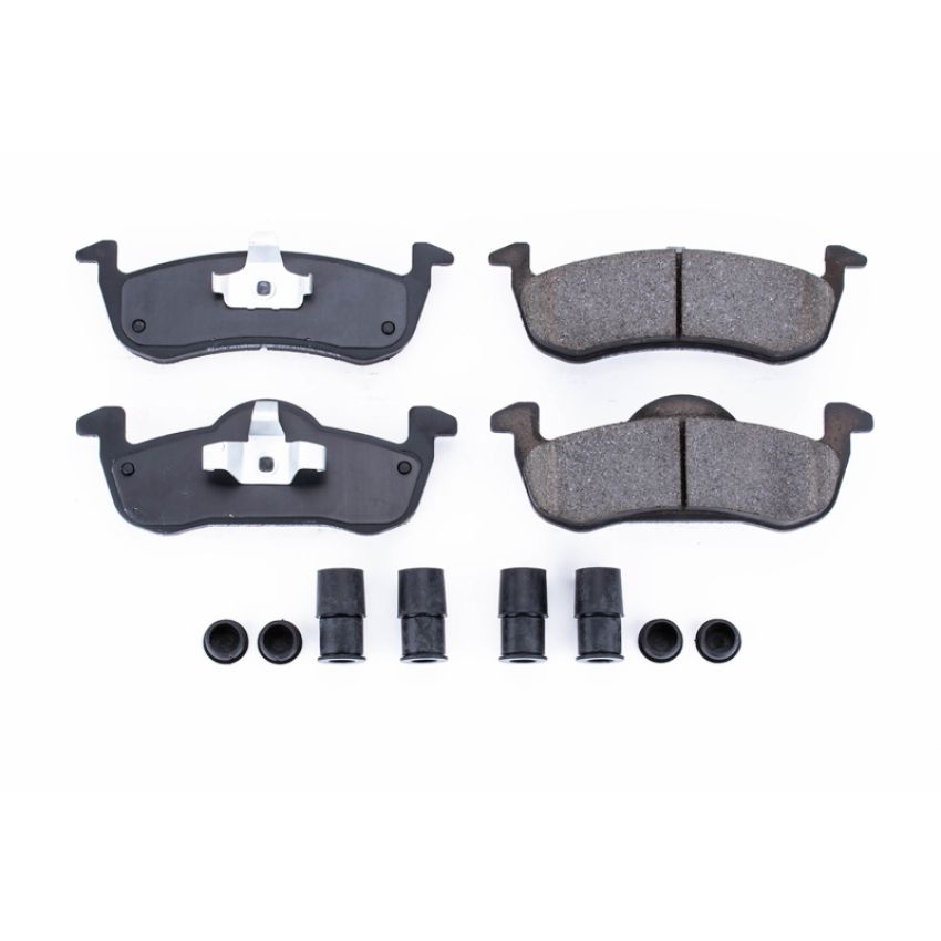 PowerStop 17-1279 PowerStop - Z17 Low-Dust Ceramic Brake Pads with Hardware