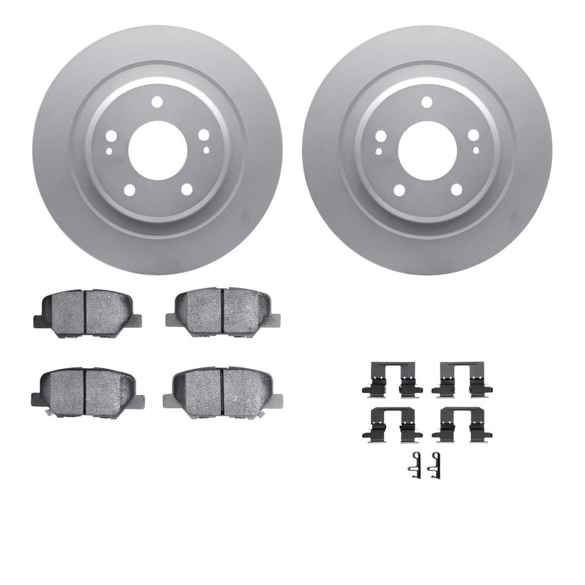Dynamic Friction 4512-72083 Rotor Kit