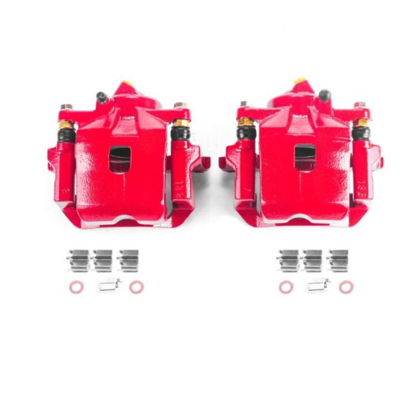 PowerStop S2688 Red Powder Coated Calipers