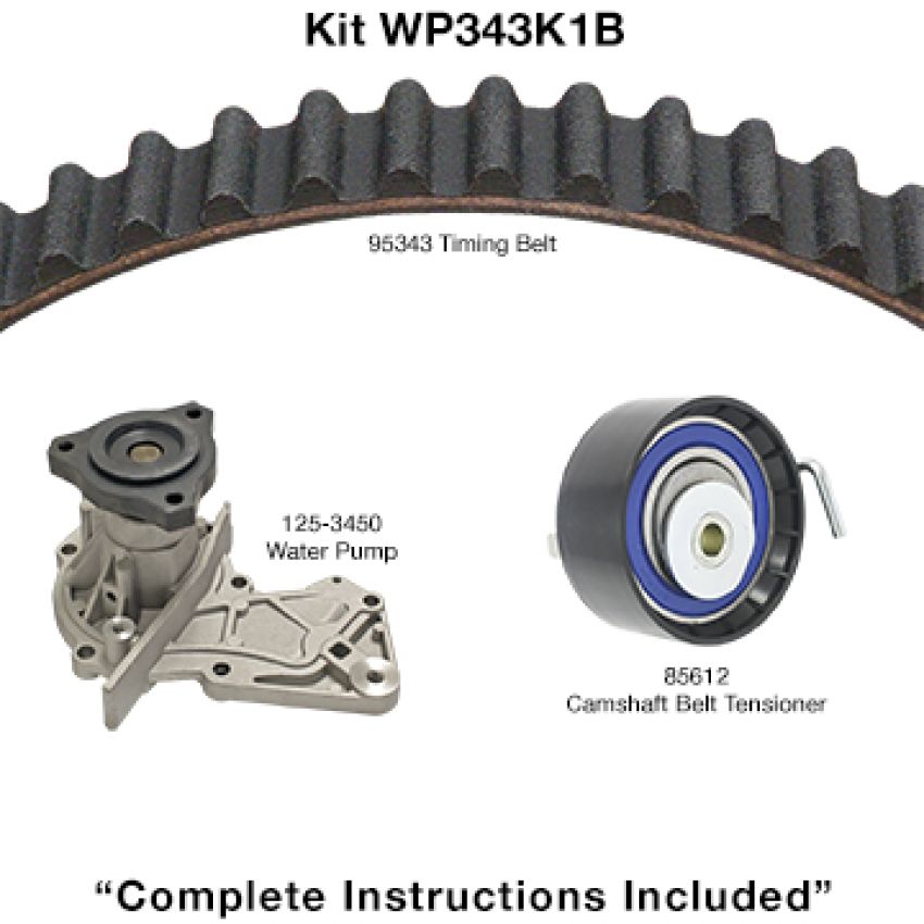 Dayco WP343K1B Water Pump Kit