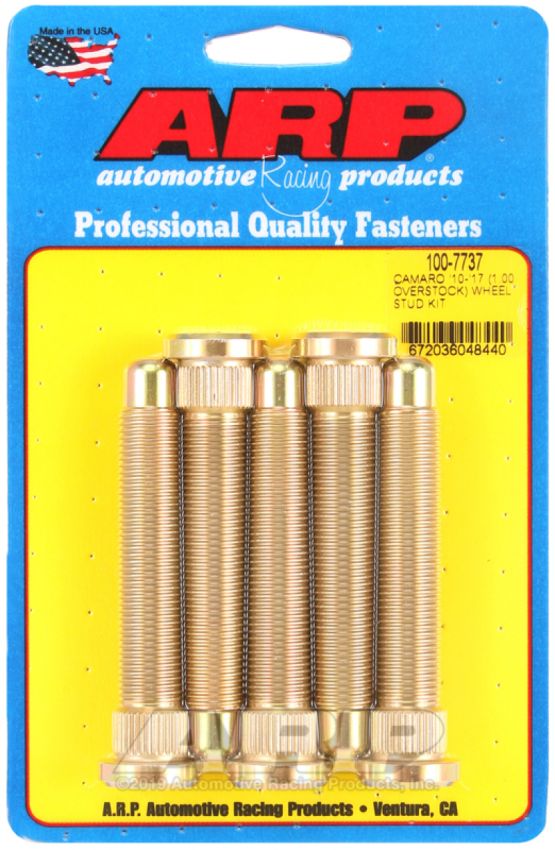 ARP ARP100-7737 14mm Wheel Stud Kit 5pk 10-17 Camaro