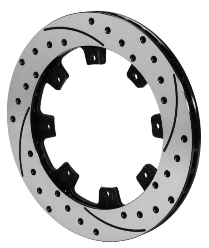 Wilwood 160-6925-BK Rotor-ULHP Iron LH-SRP BLK Drl 12.19 x .810 - 8 on 7.78in