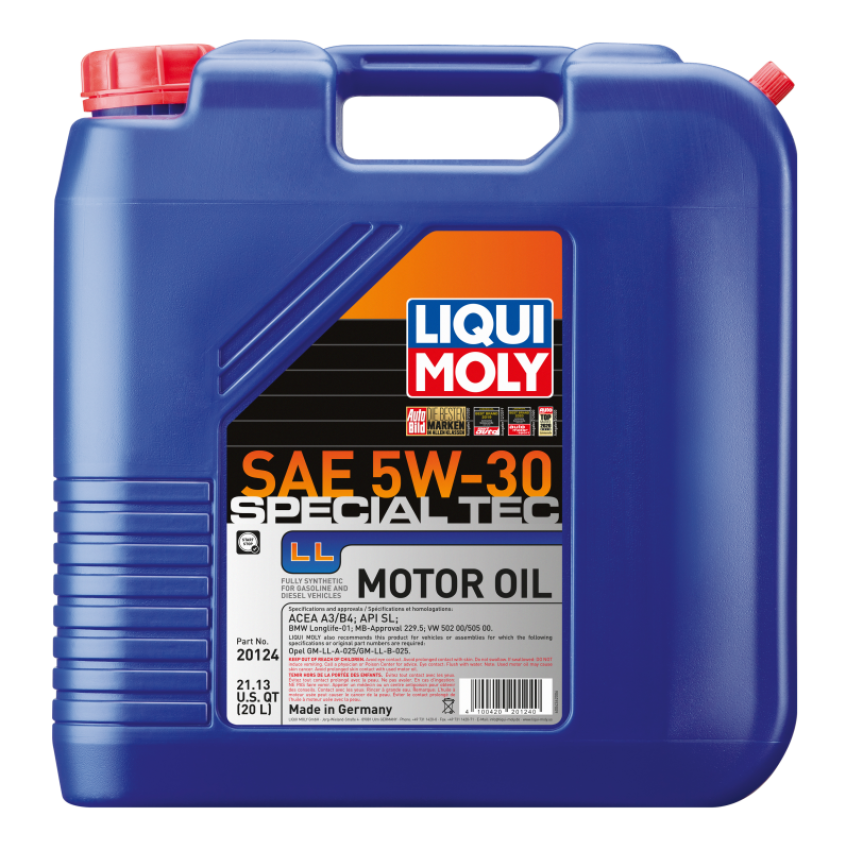 LIQUI MOLY 20124 Special Tec LL SAE 5W-30