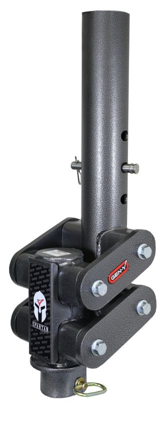 GEN-Y Hitch GH-7042 Gen-Y Spartan Torsion-Flex 5in Offset 4in RD Tube Gooseneck 2-5/16in Coupler Standard Height