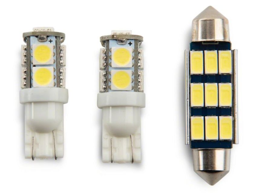 Raxiom J166737 07-18 Jeep Wrangler JK 4-Door Axial Series LED Interior Bulb Set
