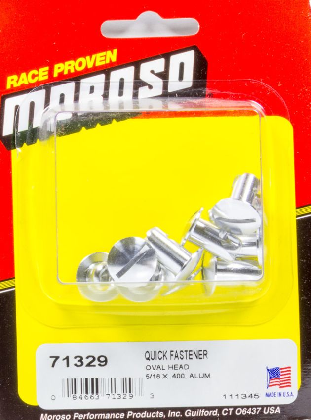MOROSO MOR71329 Oval Head Quick Fastener 5/16 x .400