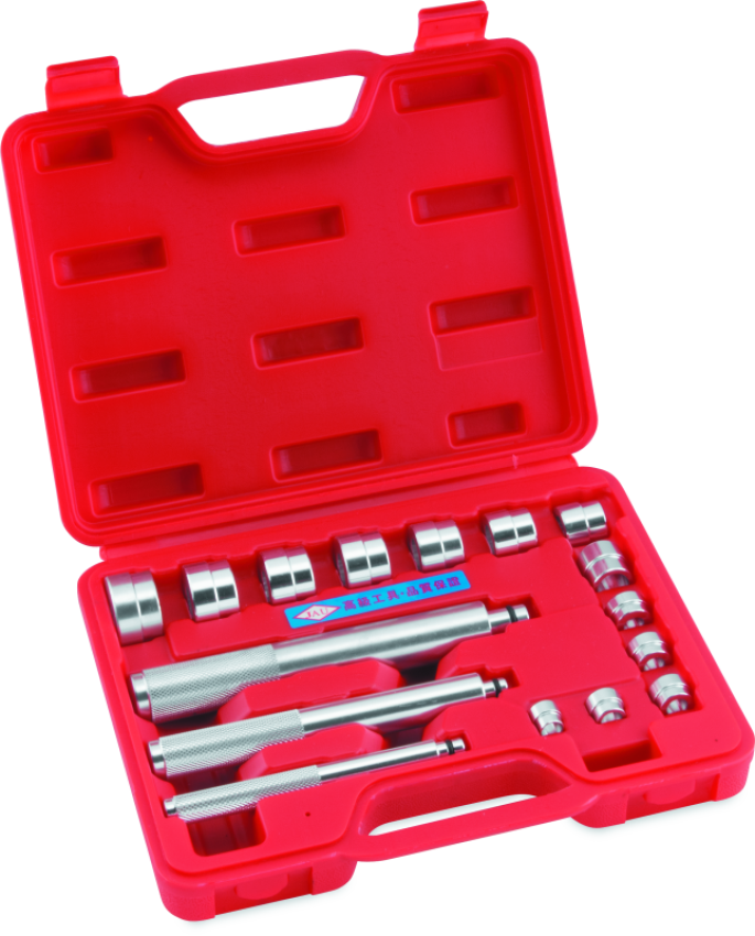 BikeMaster 152484 16pc Bearing Race/Seal Driver Set