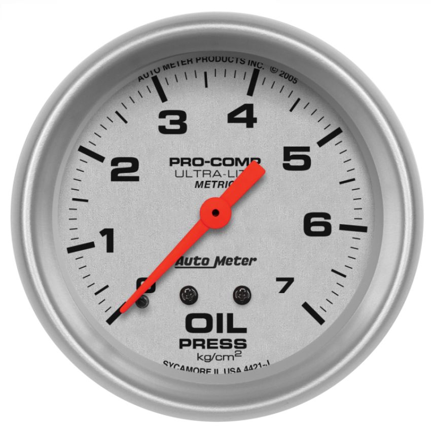 AutoMeter 4421-J GAUGE, OIL PRESSURE, 2 5/8