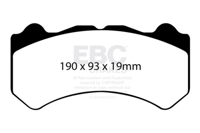 EBC Brakes DP41983R Yellowstuff Street And Track Brake Pads