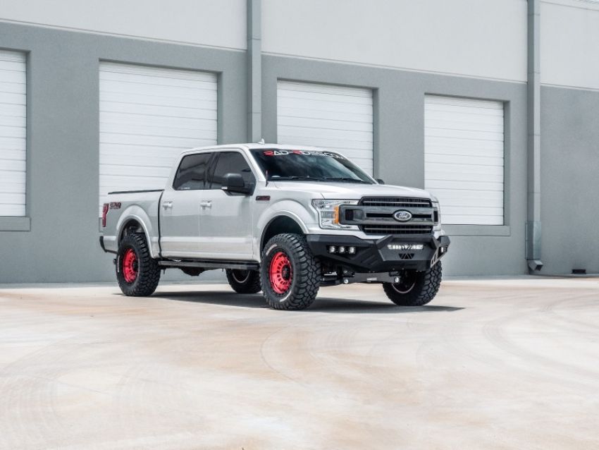 Road Armor 6181XF0B 18-20 Ford F150 SPARTAN Front Bumper - Tex Blk