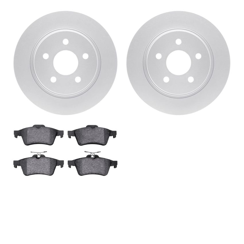 Dynamic Friction 4502-99071 Rotor Kit