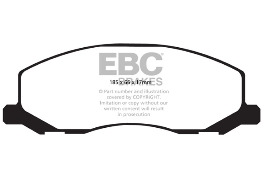 EBC Brakes DP32015C Redstuff Ceramic Low Dust Brake Pads