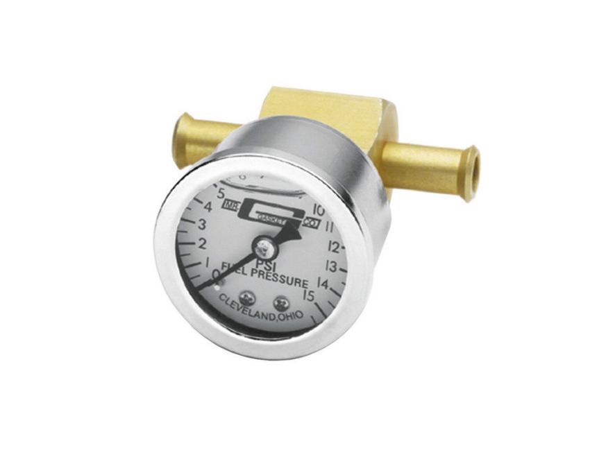 MR. GASKET MRG1564 Liquid Filled Pressure Gauge w/3/8in Adapter