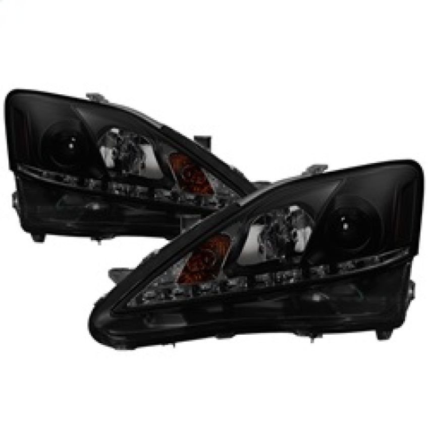 SPYDER 5080073 Projector Headlights - DRL - Black Smoke
