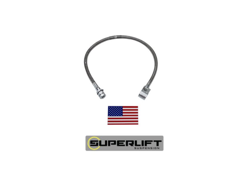 Superlift 91330 80-96 Ford F-150/Bronco w/ 4-6in Lift Kit (Single) Bullet Proof Brake Hoses