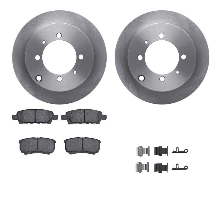Dynamic Friction 6512-72132 Rotor Kit