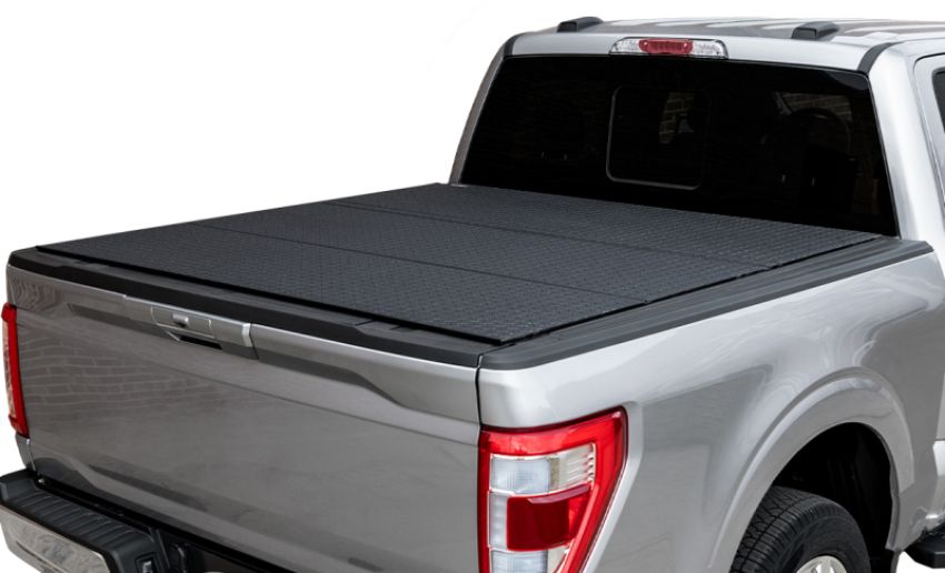Access B4010049 LOMAX Tri-Fold Cover 2017+ Ford Super Duty F-250/F-350/F-450 6ft 8in Box Diamond Mist