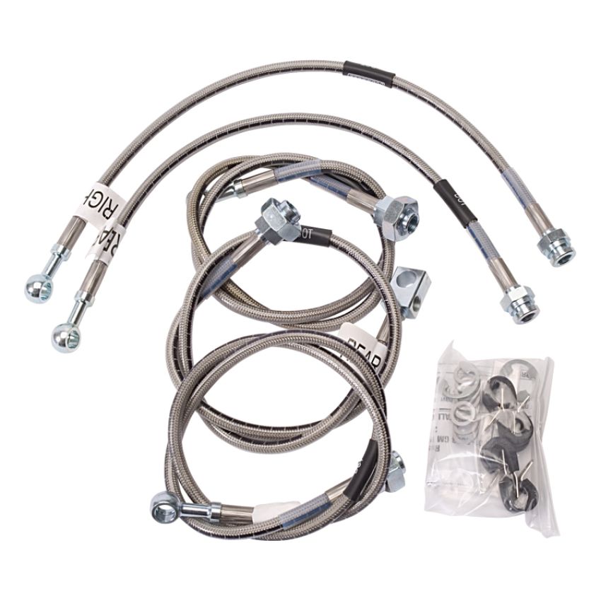 RUSSELL RUS695770 S/S Brake Line Kit 01-06 GM HD Trucks