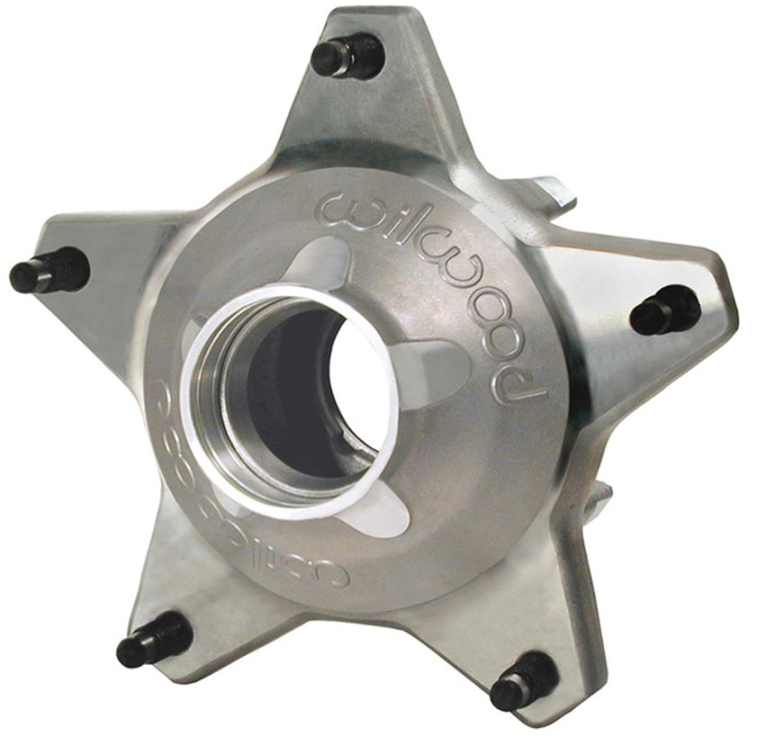 Wilwood 270-6735C Hub-Starlite 55 Front w/Snap-Cap Std. Offset 5/8 C Studs