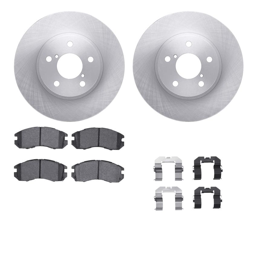 Dynamic Friction 6512-13069 Rotor Kit