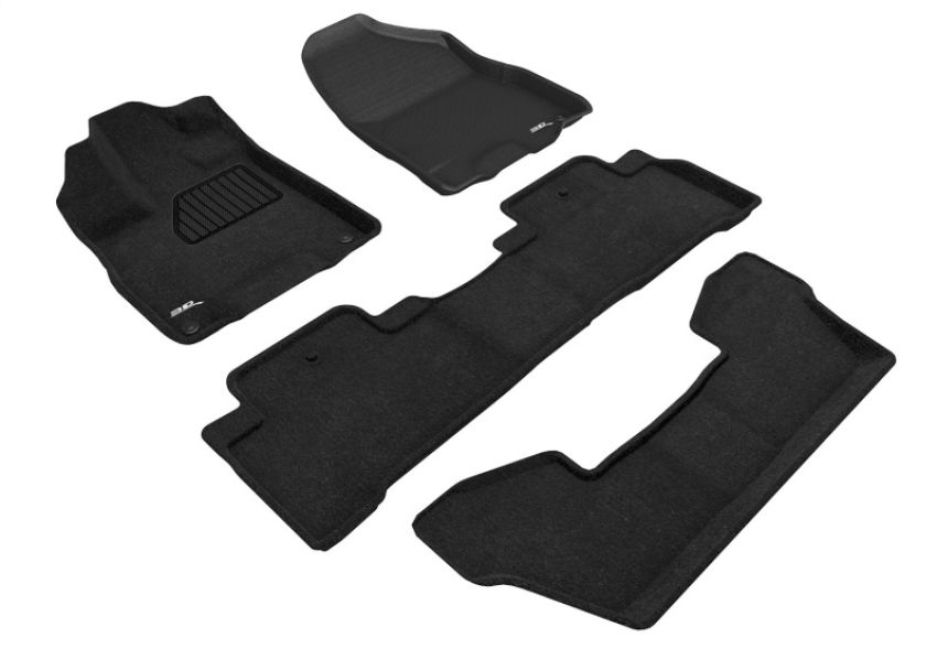 3D MAXpider L1AC01004709 17-20 Acura MDX 6-Seat Elegant Black R1 R2 R3